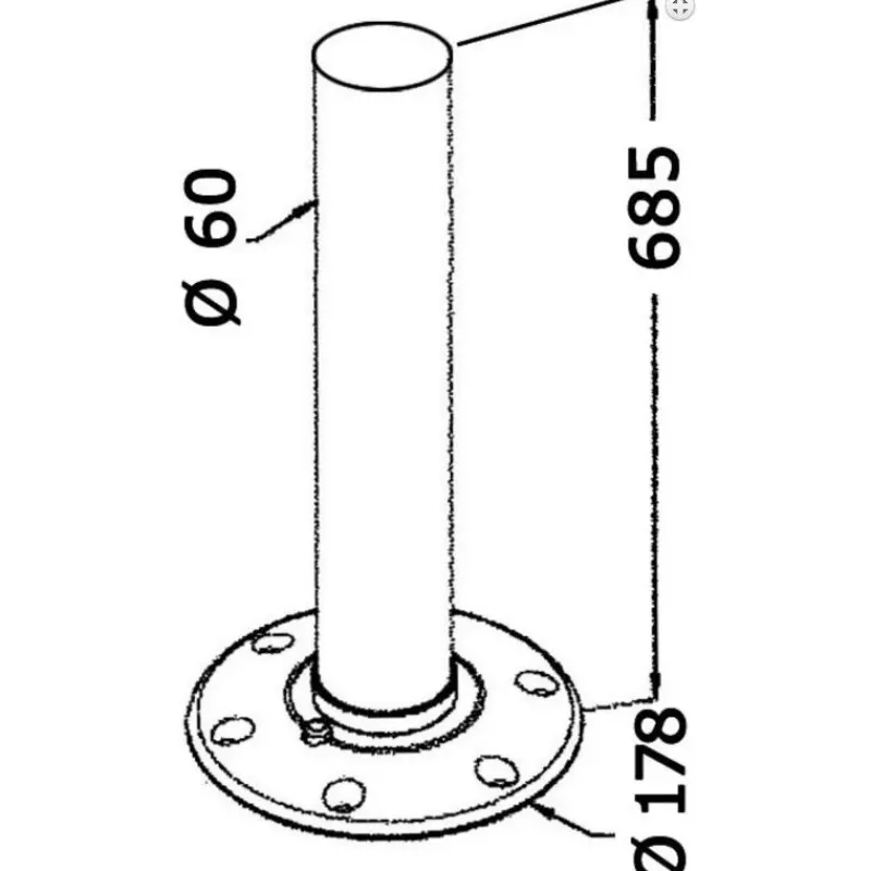 Pied & coupelle cockpit Thread lock*Osculati Best