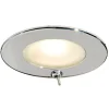 Plafonnier LED à encastrer Atria II poli miroir IP40*Osculati Outlet