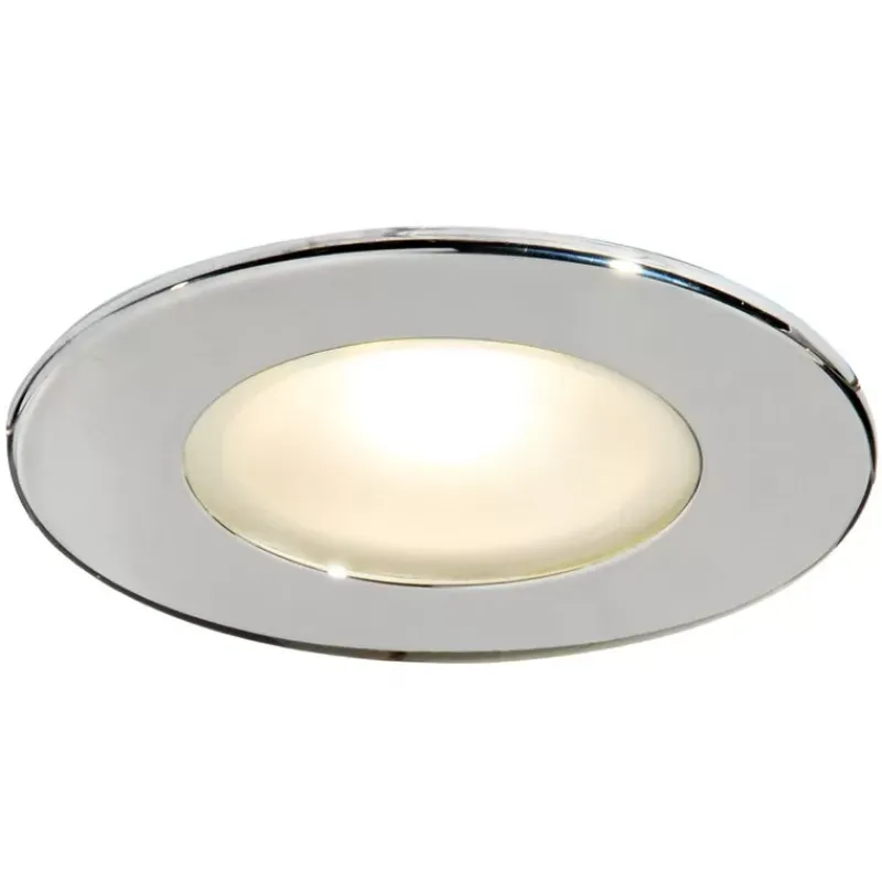 Plafonnier LED à encastrer Atria II poli miroir IP65*Osculati Online
