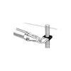 Porte-tangon Inox*Osculati Clearance