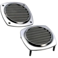 Outlet Prise d'air inox moulé 46 cm² | ø 100 mm Grille & Aération·Grille D'Aération|Equipement Moteur In-Bord·Ventilation