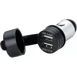 Best Prise 12/24V USB-A double Electricité & Éclairage·Rallonge & Prise Allume-Cigare 12 V|Distribution & Protection·Prise Et Fiche Dc (Allume Cigare, 12V, Usb...)