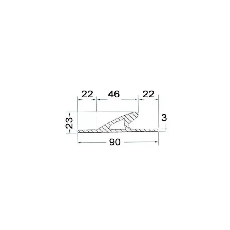 Sale Profilé anti embrun 24 M Produits De Réparation·Pneumatique, Pvc Et Hypalon