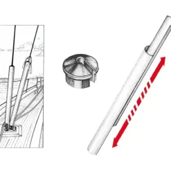 Protection hauban aluminium*Osculati Outlet