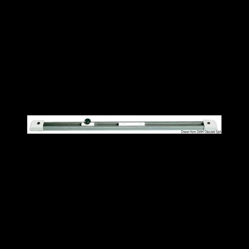 Rail en aluminium & coulisses en nylon*Osculati Hot