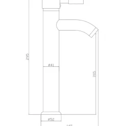 Robinet Diana col long Robinetterie·Mitigeur|Robinetterie·Mitigeurs