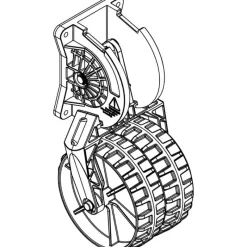 OSCULATI Roues pour annexe | 164 x 334 mm*Seaworld Best