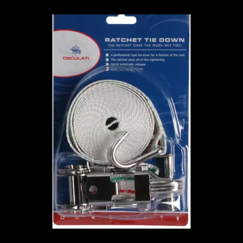 Online Sangle à cliquet inox professionnel Attelage & Matériel Remorque·Réparation & Accessoire|Cordage·Sangle, Sandow & Élastique
