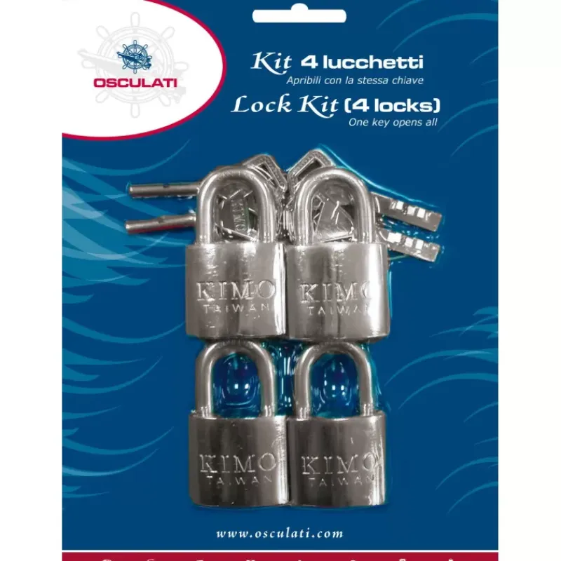 Set de 4 cadenas inox*Osculati Best