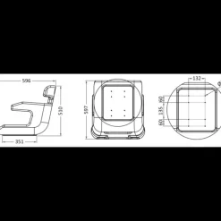 Hot Siège coque Confort Poste De Pilotage·Siège & Fauteuil Pilote
