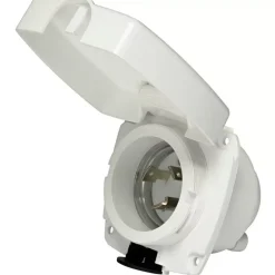 Socle pour prise de quai | 30 A | blanc*Osculati Online