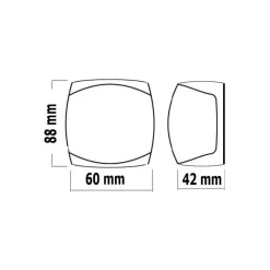 Sphera II à LED / Noir*Osculati Discount