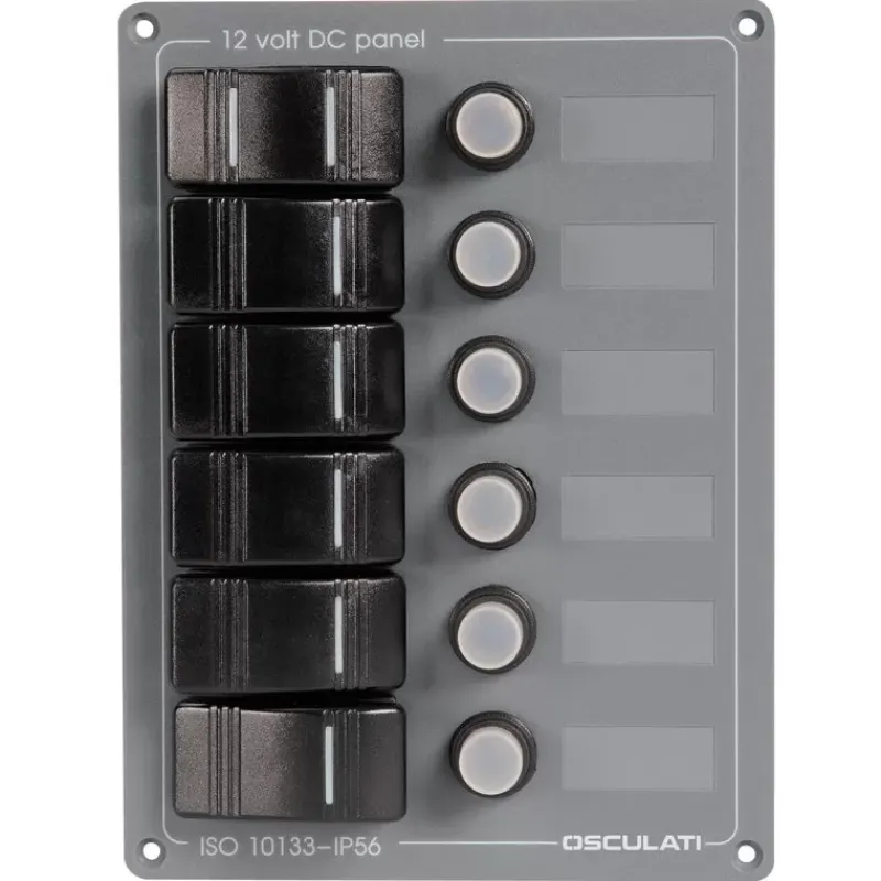 Clearance Tableau électrique alu 6 interrupteurs Distribution & Protection·Tableau Électrique|Distribution & Protection·Tableau Électrique