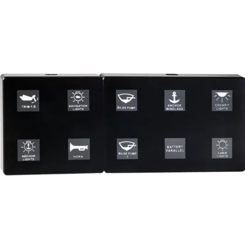 Tableau électrique tactile | 6 interrupteurs*Osculati Outlet