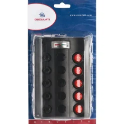 Outlet Tableau Wave design | 5 interrupteurs + voltmètre Distribution & Protection·Tableau Électrique|Distribution & Protection·Tableau Électrique
