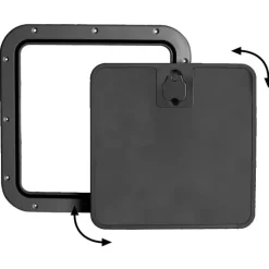 Online Trappe Splash-Proof noire Autre Ouverture·Portillon, Trappe & Coffre|Accastillage De Pont·Trappe & Coffre