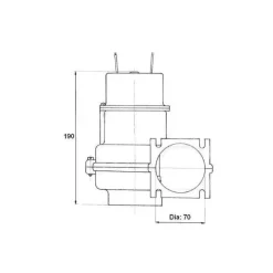 Ventilateur de cale 260 m3*Osculati Best