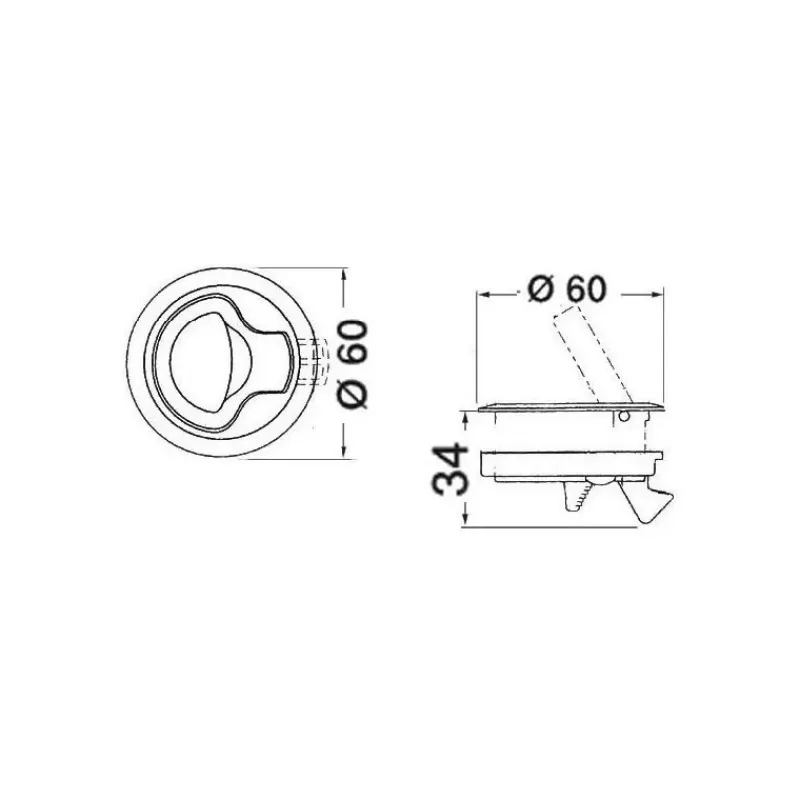 Discount Verrou flush nylon avec serrure blanc ou noir Poignée, Verrou & Fermeture Extérieures·Serrure & Poignée Extérieure|Poignée, Verrou & Fermeture Extérieures·Serrure & Poignée Extérieure
