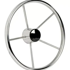 Discount Volant Inox poli ø 380 mm Poste De Pilotage·Volant & Barre À Roue