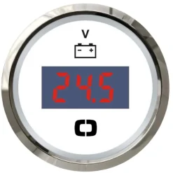 New Voltmètre numérique 12/24 V Distribution & Protection·Contrôleur De Batterie & Indicateur De Charge|Poste De Pilotage·Instrument De Contrôle