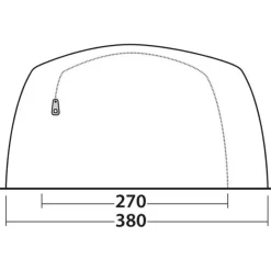 Best Norwood 6 Toile De Tente À Armature·Tente 6 Personnes