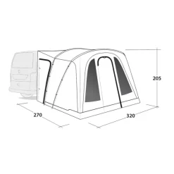Discount San Diego Auvent & Sas·Auvent & Extension Latérale Fourgon Aménagé