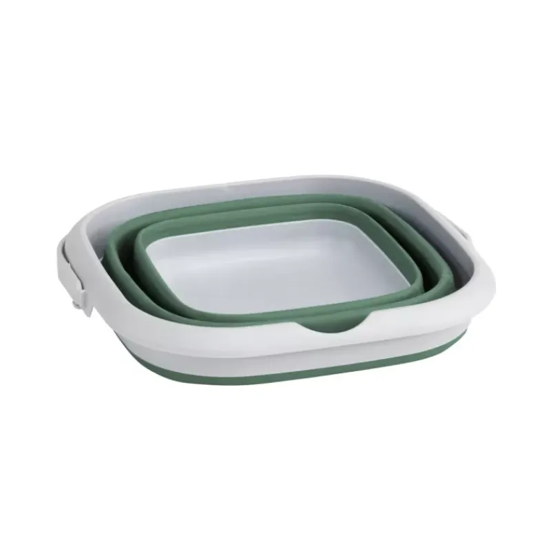 Outlet Seau carré pliable Campement Extérieur·Poubelle|L'Eau·Bassine, Cuvette & Seau