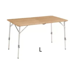 Clearance Table pliante plateau plein bambou Custer S/M/L Mobilier De Camping·Table De Camping|Mobilier De Plein Air·Table