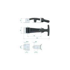 Attache-capot caoutchouc*Plastimo Discount