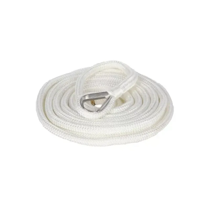 Discount Bosse d'amarrage 16 fuseaux épissée / cossée | Blanc Cordage·Amarre & Bout D'Amarrage