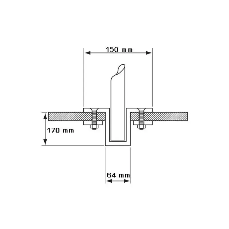 Outlet Bossoirs pivotants 160 kg Equipement De Pont·Mât De Charge & Bossoir