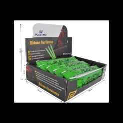 Sale Bâtons lumineux verts x24 Gilet De Sauvetage·Feu Flash, Bâton Lumineux Et Cyalume