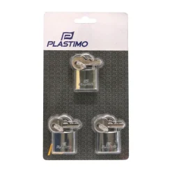 Cadenas inox 30mm | lot de 3 Quincaillerie Marine·Cadenas