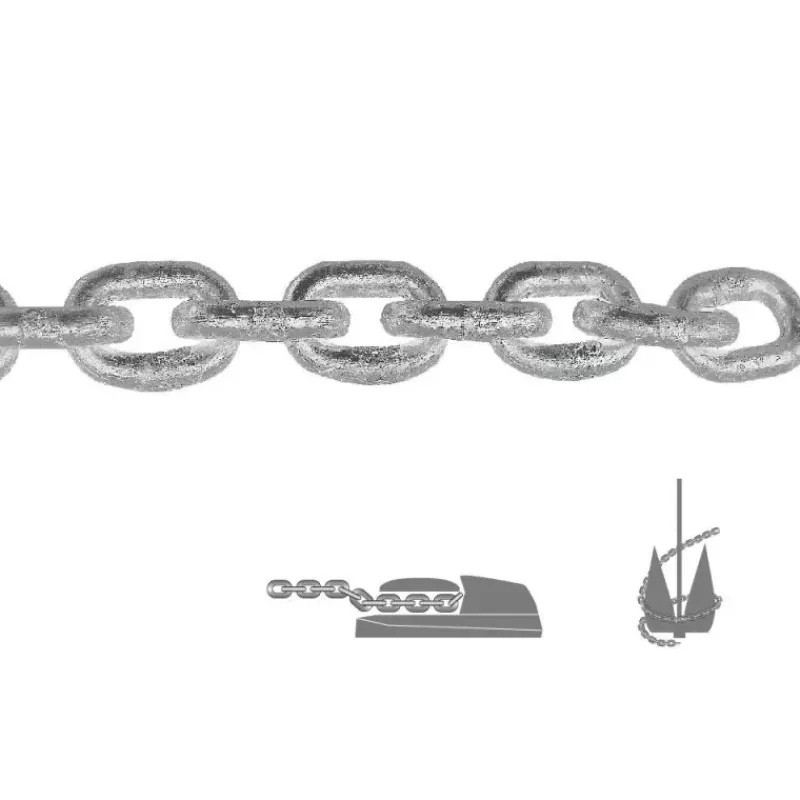 Chaîne calibrée ø 6 mm Mouillage, Ancre, Chaîne & Bouée·Chaîne De Mouillage