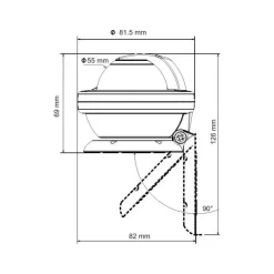 Compas Offshore 55 Kayak*Plastimo