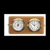 Ensemble montre-baromètre 4" Socle bois*Plastimo Clearance
