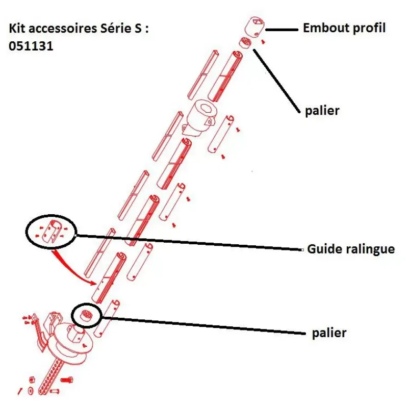 Discount Kit accessoires enrouleur série S Gréement & Voilerie·Accessoire & Pièce Détachée Enrouleur