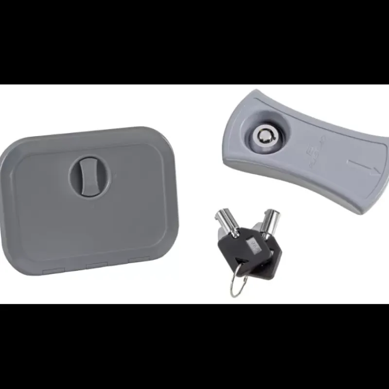 Kit serrure trappe grise*Plastimo Online
