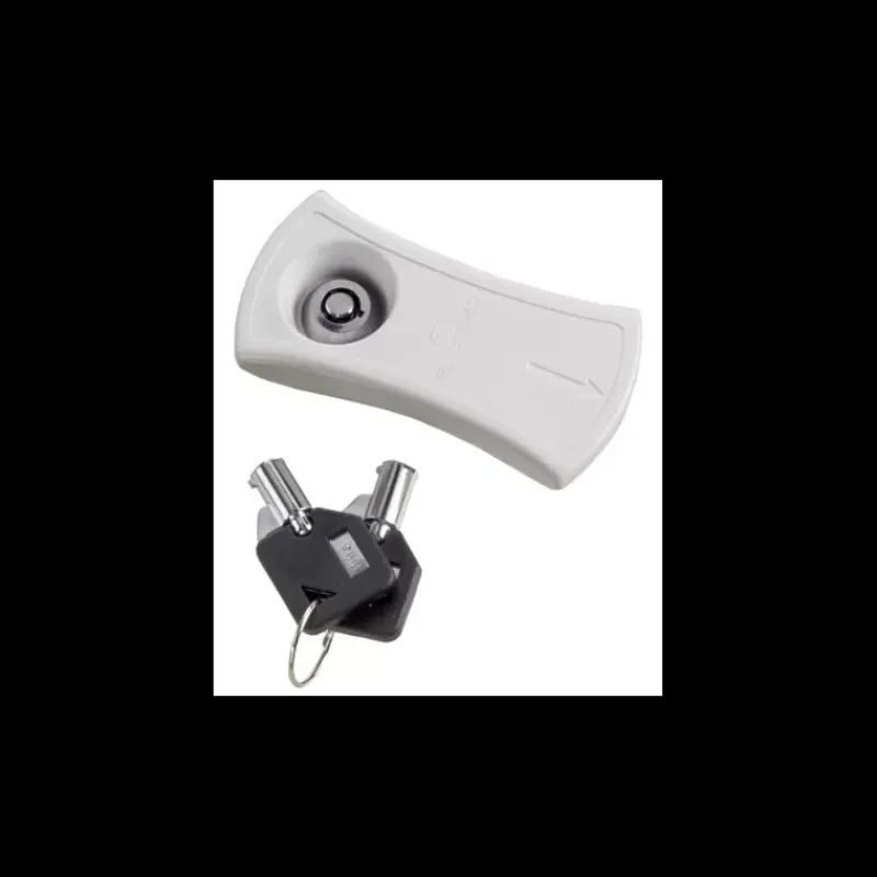 Kit serrure Trappe blanche*Plastimo Discount