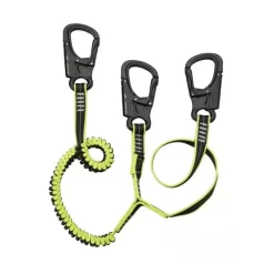 New Longe double mousqueton double levier Matériel De Sécurité Embarqué·Longe, Harnais & Ligne De Vie