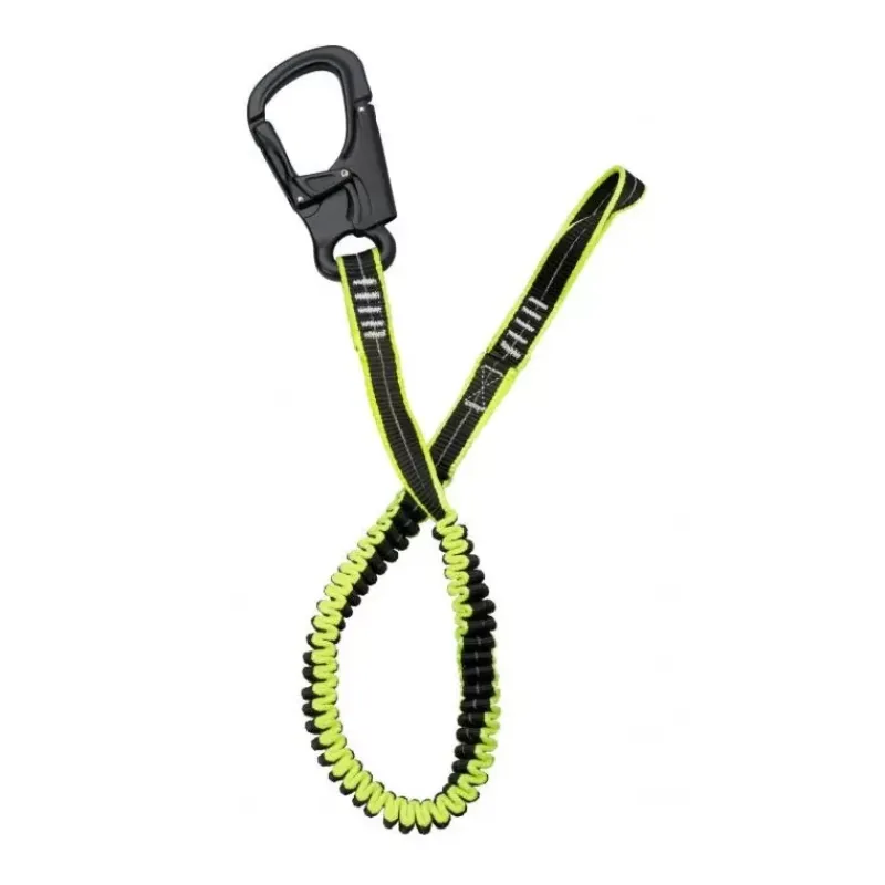 Longe extensible mousqueton double levier*Plastimo