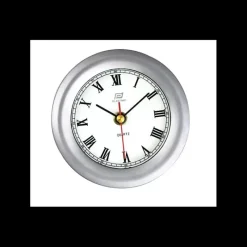 Online Montre chromée mat 4" Instrument Météo·Pendule & Horloge