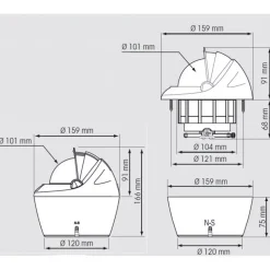 Offshore 115 - Rose conique*Plastimo Online