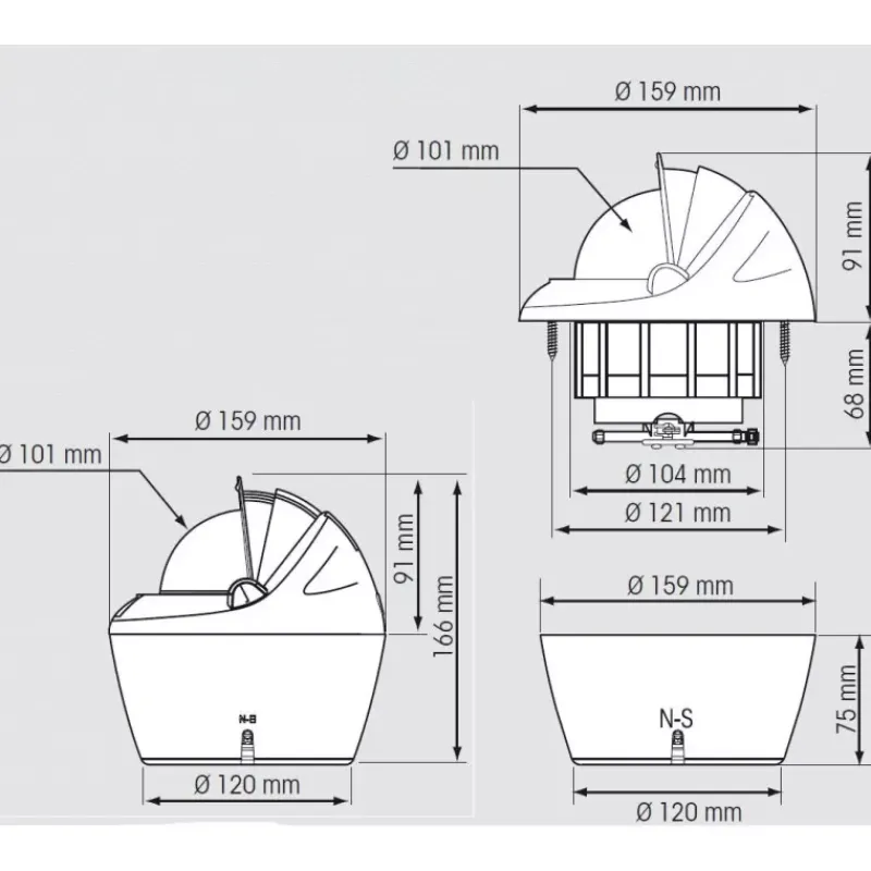 Offshore 115 - Rose conique*Plastimo Online