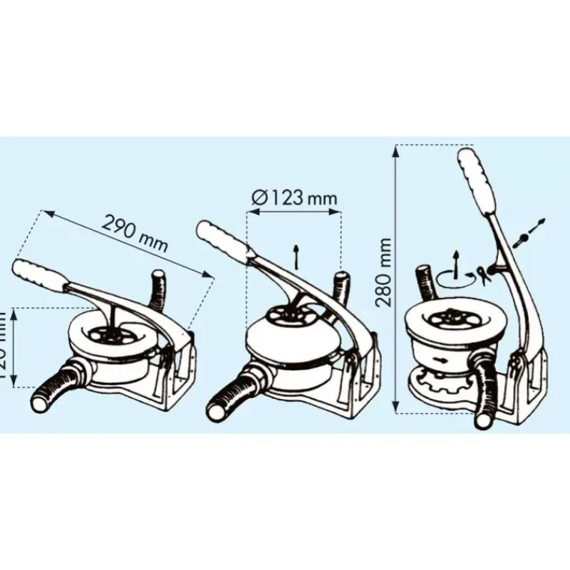 Pièces détachées pompe de cale à membrane*Plastimo New