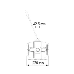Pompe de cale double effet*Plastimo Hot