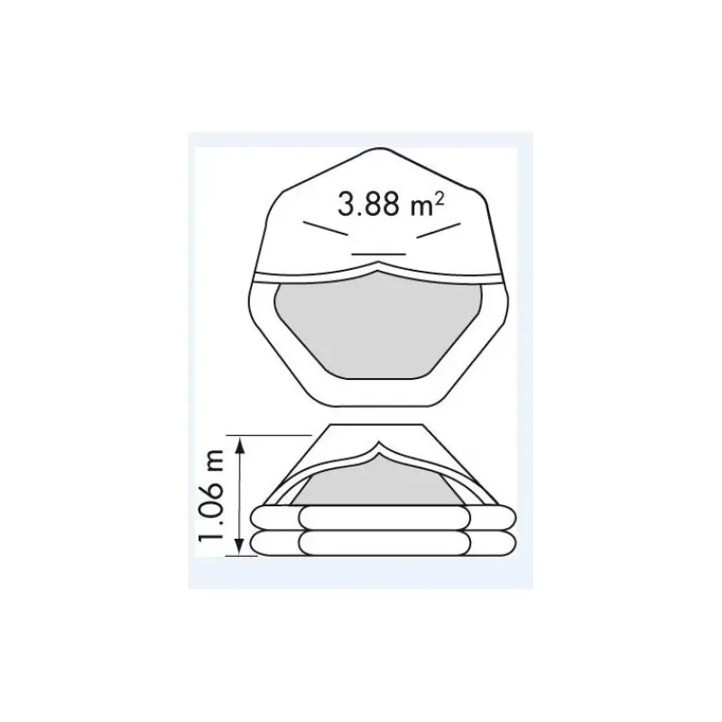 Clearance Radeau 10 P Transocéan Plus ISO 9650-1 Radeau De Survie·Radeau Hauturier