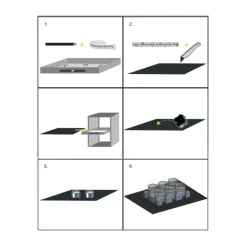 Plaque de maintien système Vario Rangement·Equipement Meuble & Placard|Ustensile De Cuisine & Vaisselle·Rangement & Équipement Cuisine