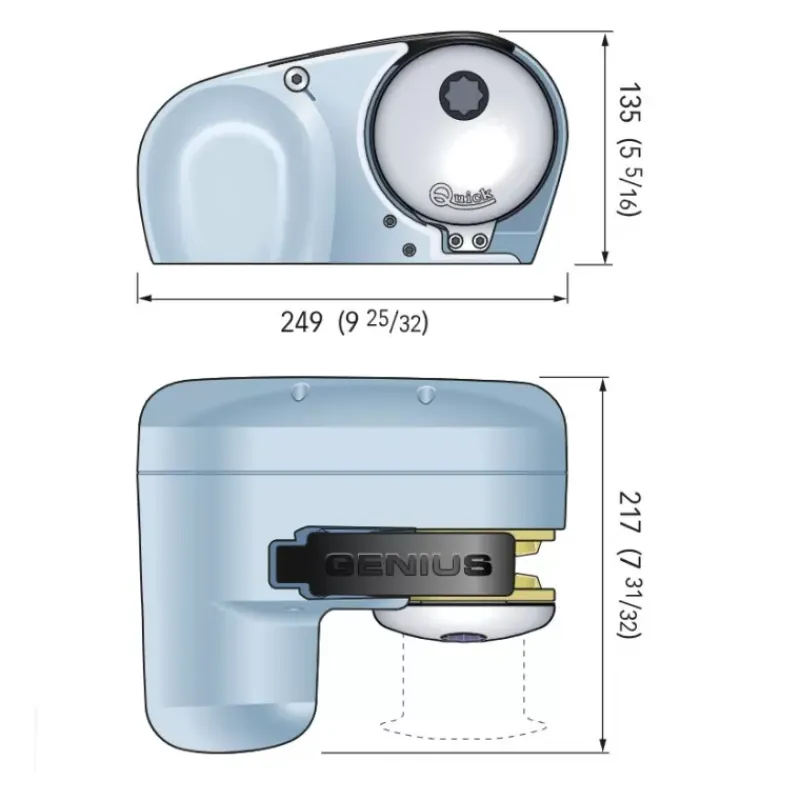 Guindeau Genius GP2 12 V | 800 W - 8 mm*Quick Online