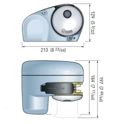 Guindeau Genius GP2 12 V | 250 W - 6 mm - Sans Poupée*Quick New